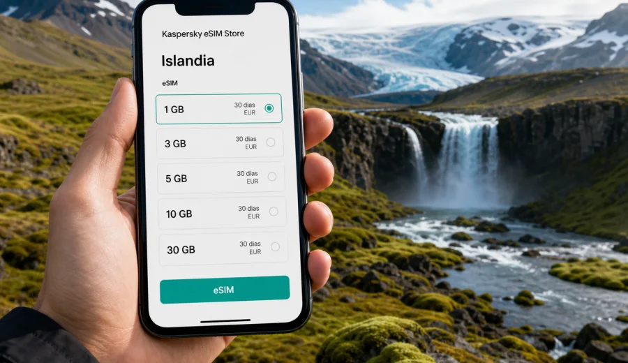 eSIM para Islandia: conexión móvil e internet
