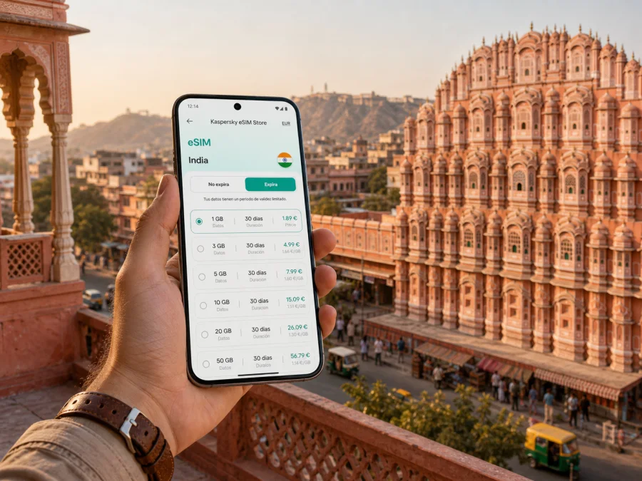 eSIM Jaipur: internet móvil para viajar