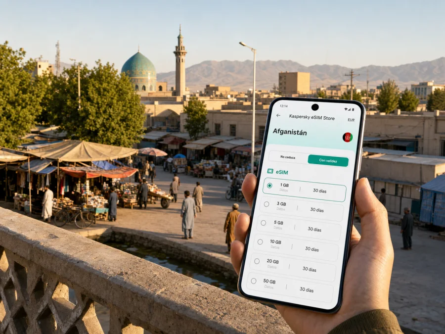 eSIM en Kunduz: internet móvil para viajar