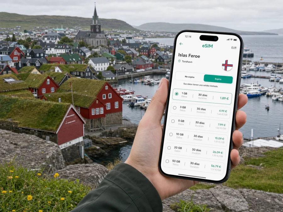 Torshavn eSIM: internet móvil para viajar