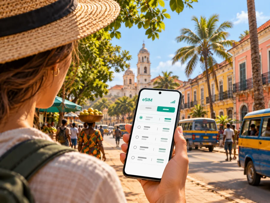 eSIM en Bissau: internet móvil para tu viaje