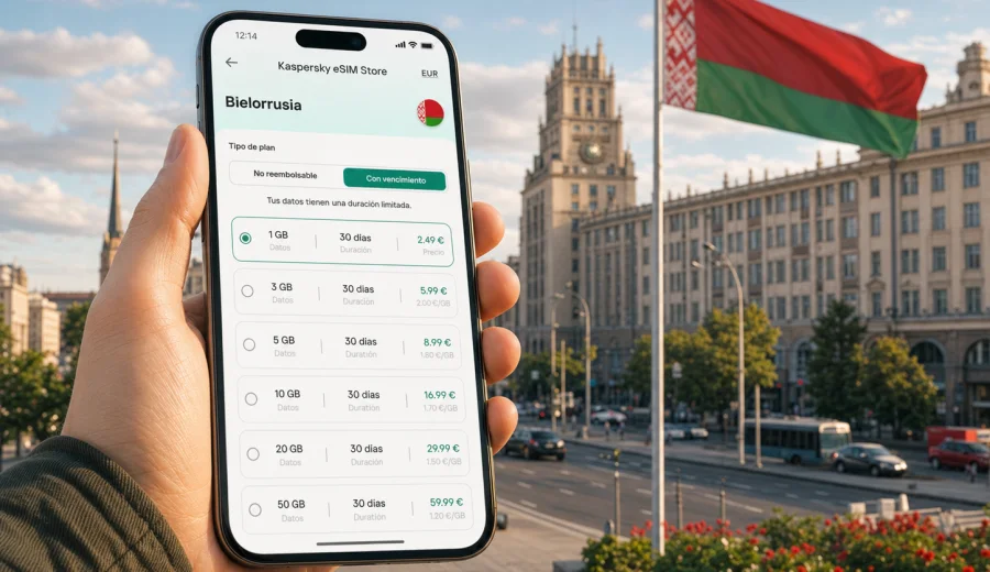 eSIM Bielorrusia: conexión móvil e internet
