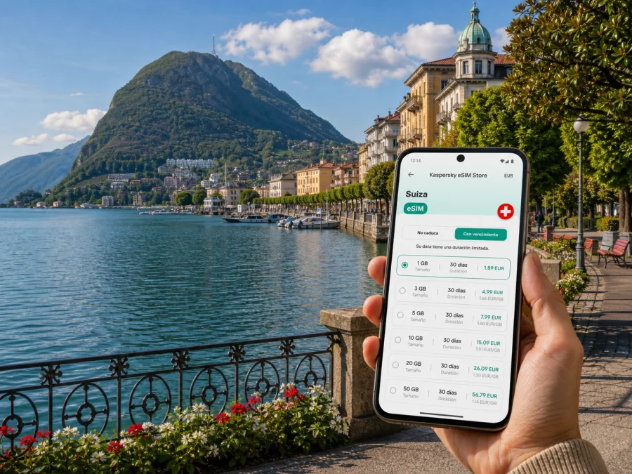 eSIM en Lugano: conexión móvil e internet