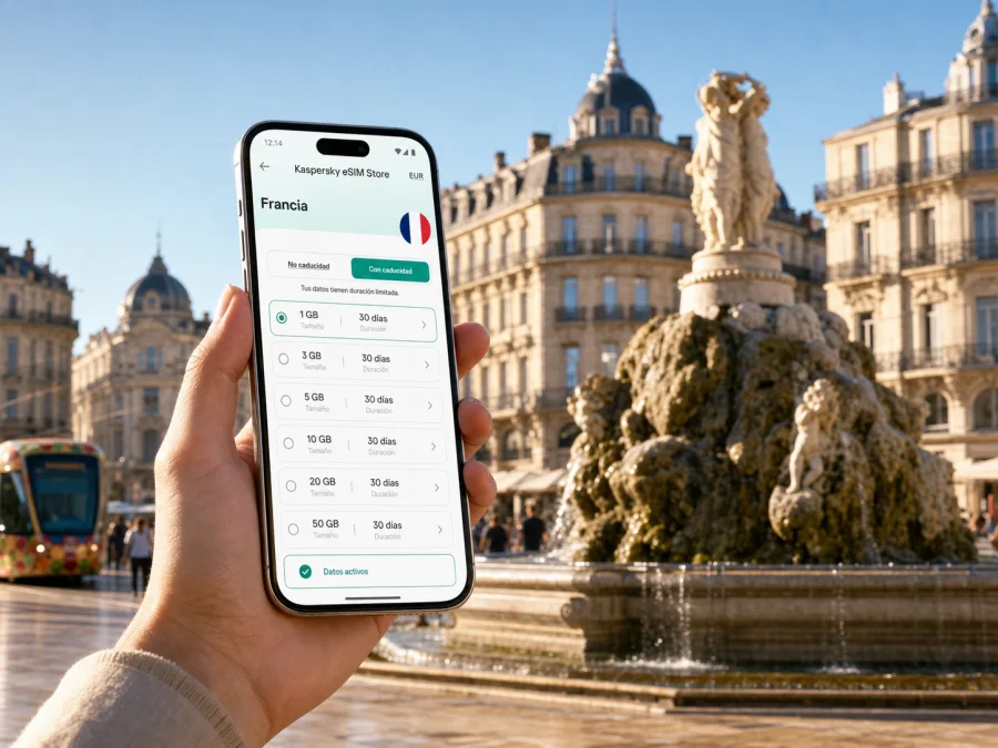 eSIM en Montpellier: internet móvil para viajar