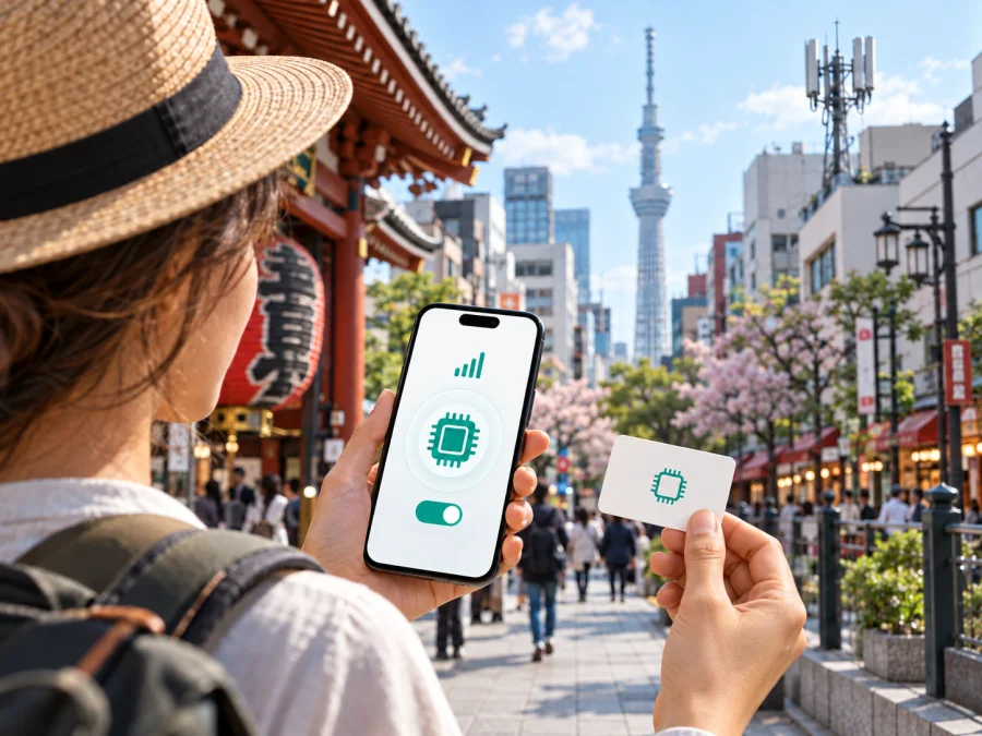 NTT Docomo eSIM en Japón: conexión para tu viaje