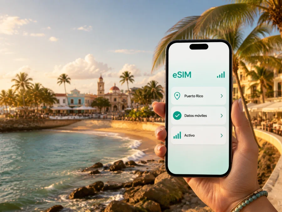 eSIM para Dorado: internet móvil en Puerto Rico