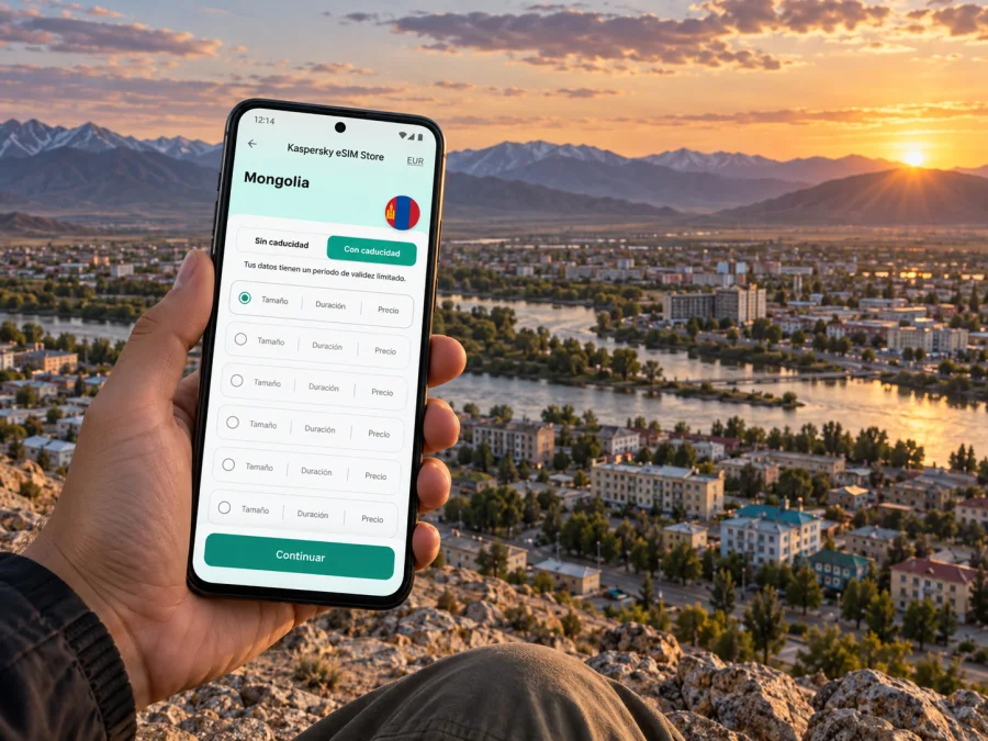 eSIM para Hovd: internet móvil en Mongolia