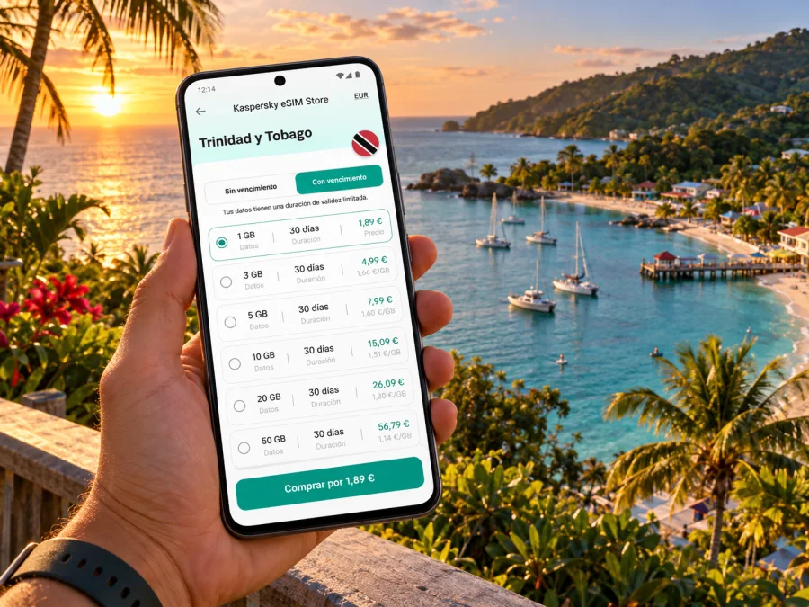 eSIM en Crown Point: conexión e internet en Tobago