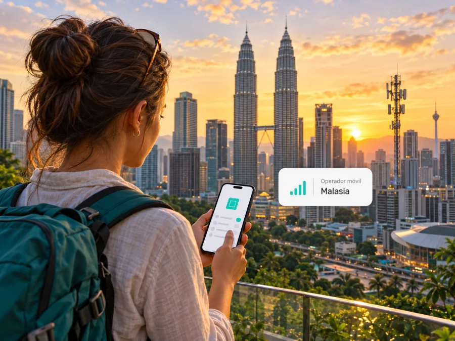Redtone eSIM en Malasia: qué comprobar
