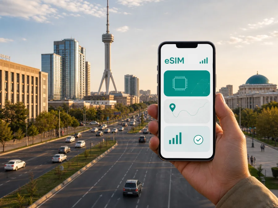 eSIM para Taskent: internet móvil en tu viaje