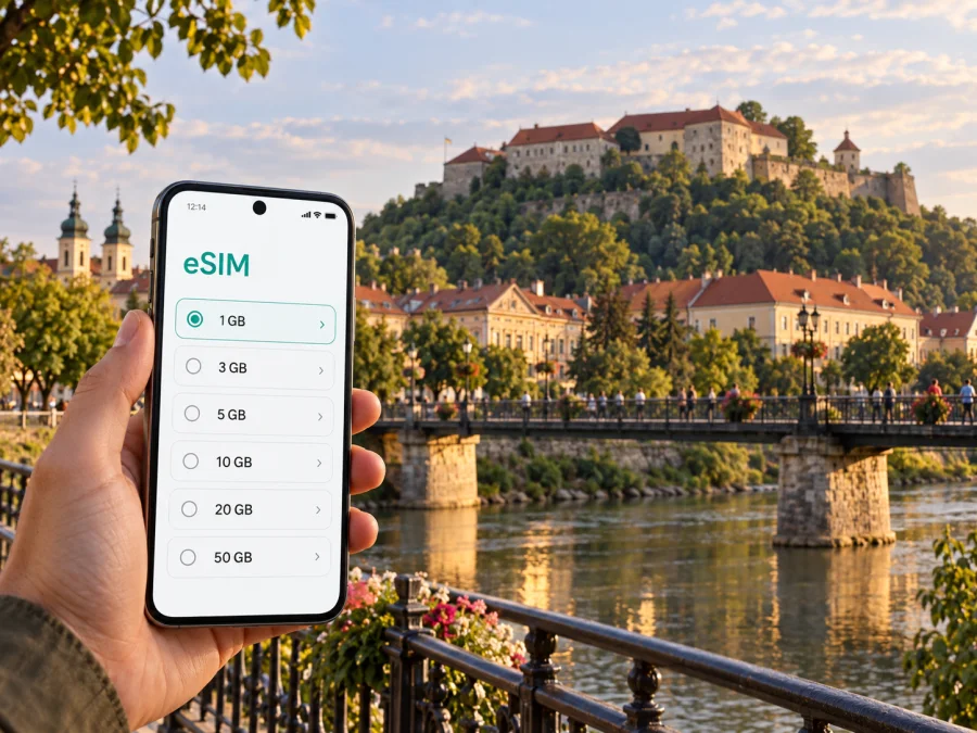 eSIM en Úzhhorod: conexión móvil para viajar