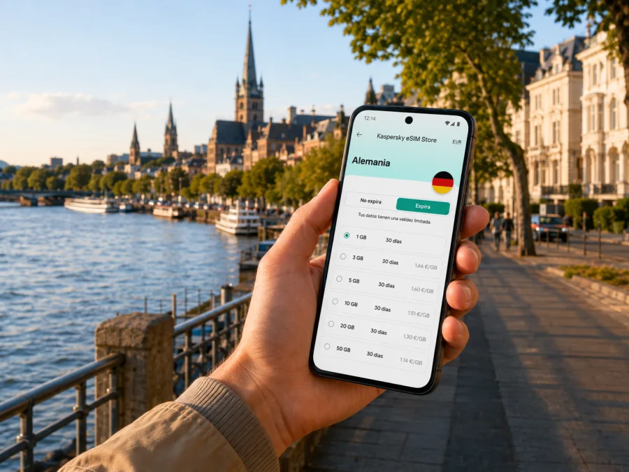 eSIM para Bonn: internet móvil en Alemania