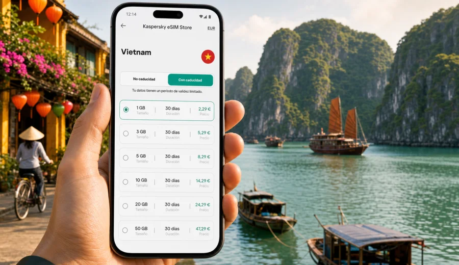 eSIM Vietnam: conexión móvil e internet