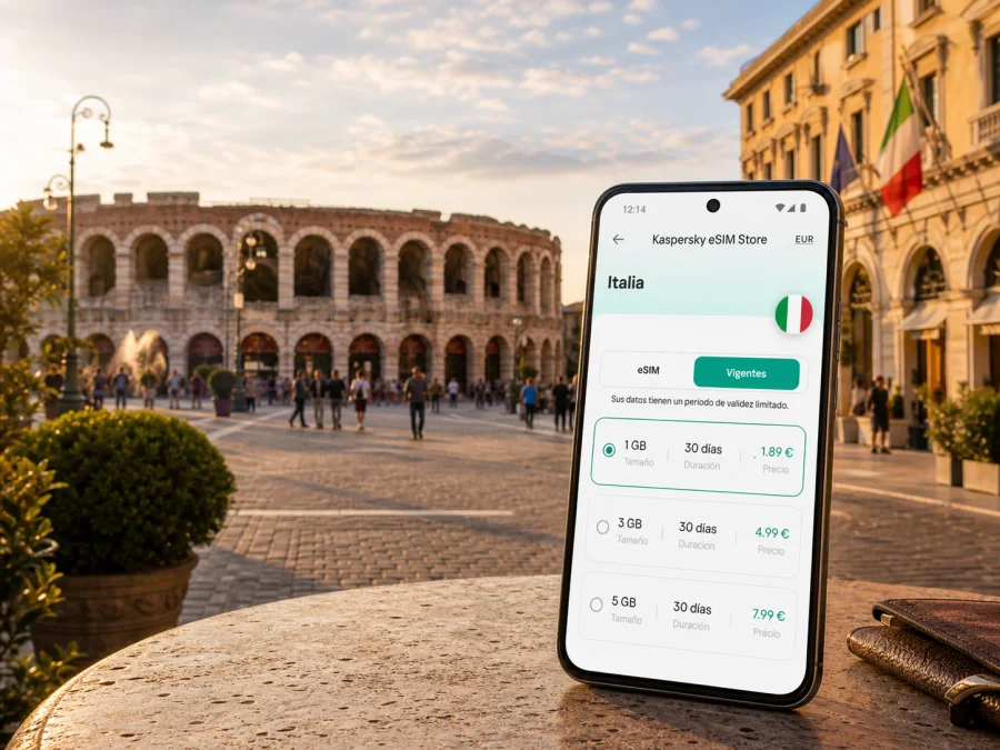 eSIM en Verona: internet y conexión móvil