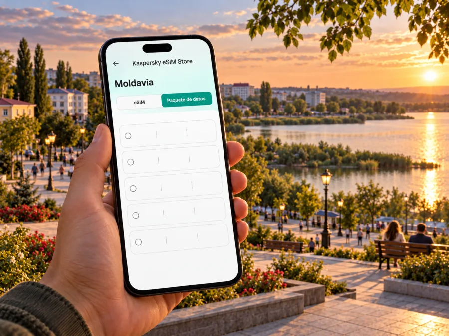 eSIM en Cahul: internet móvil en Moldavia