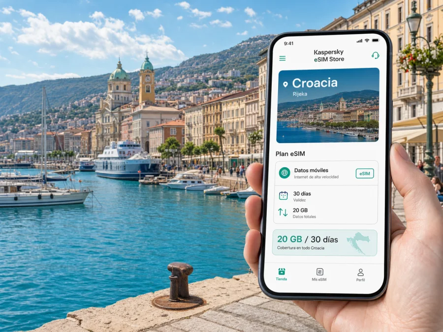 eSIM en Rijeka: internet móvil para viajar