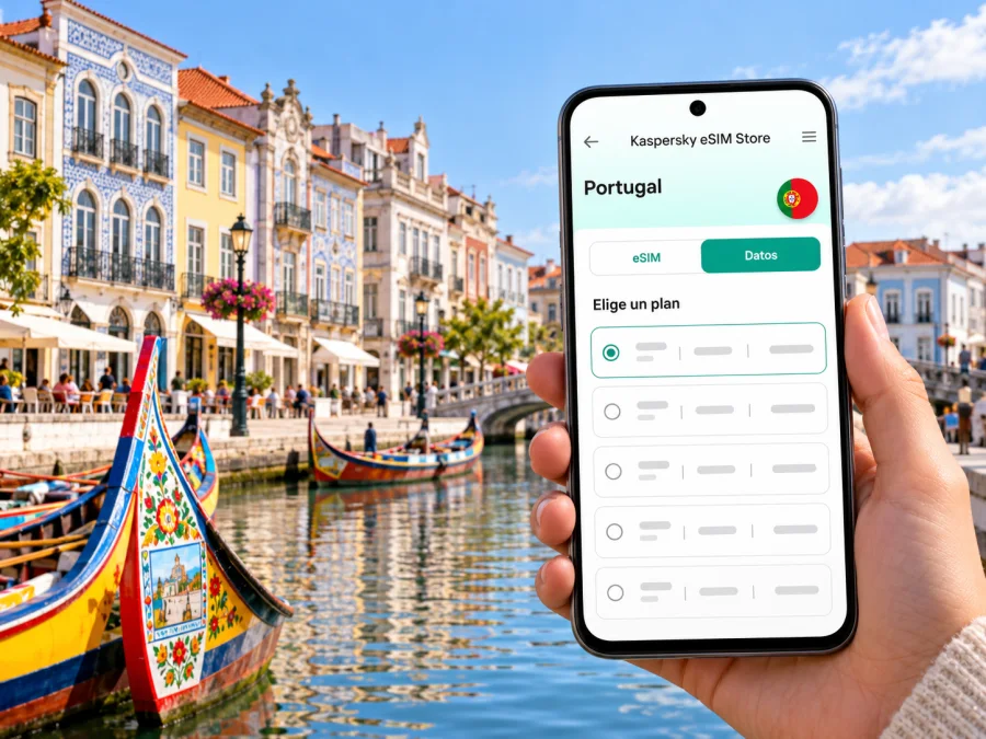 Aveiro con eSIM: internet móvil en Portugal