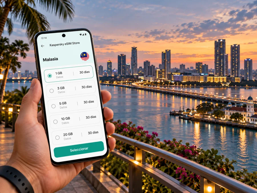 eSIM en Johor Bahru: conexión e internet móvil