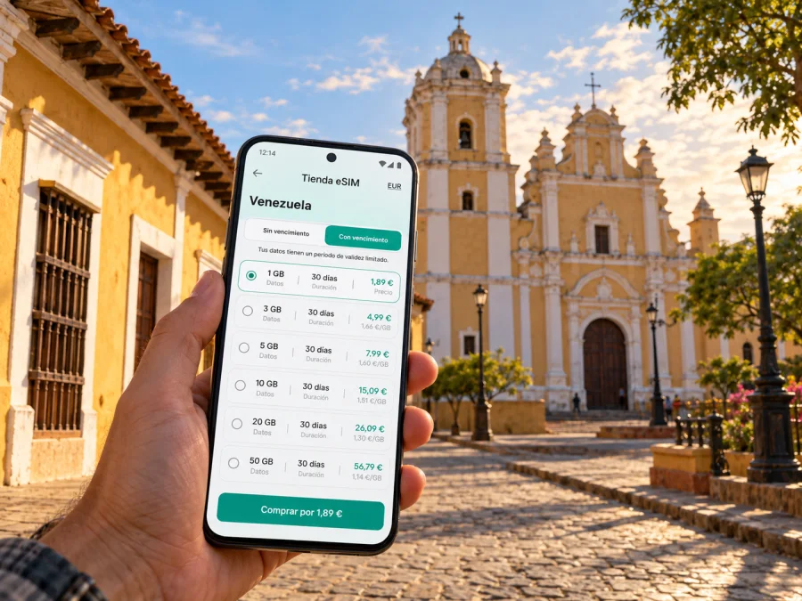 eSIM en Coro: internet móvil en Venezuela
