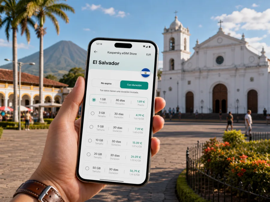 eSIM en Sonsonate: internet móvil de viaje