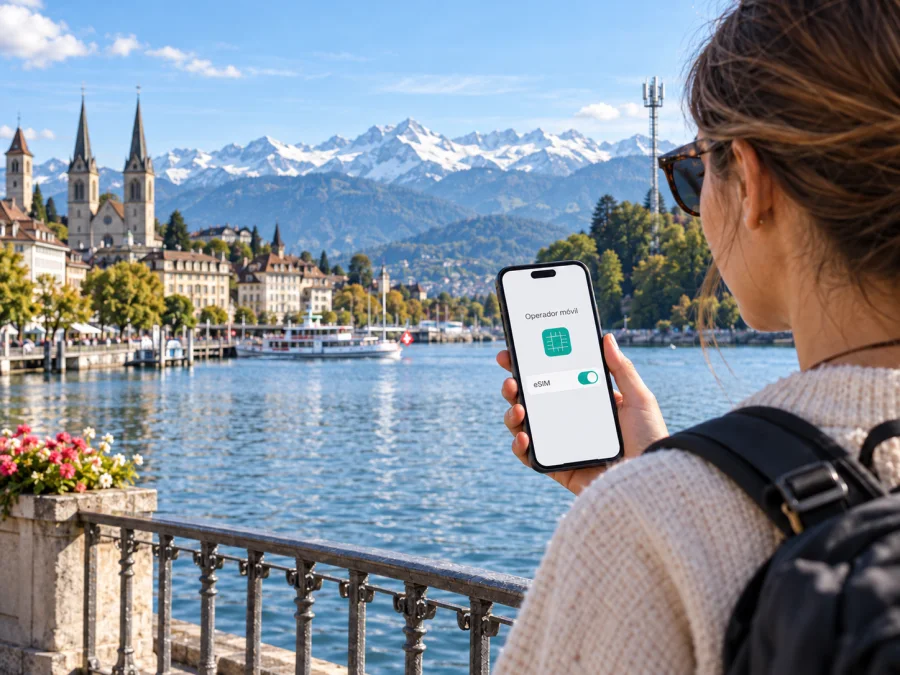 Swisscom eSIM en Suiza: activación y viaje