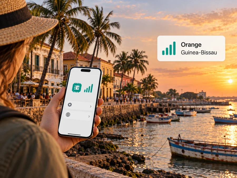 Orange eSIM en Guinea-Bisáu: qué comprobar
