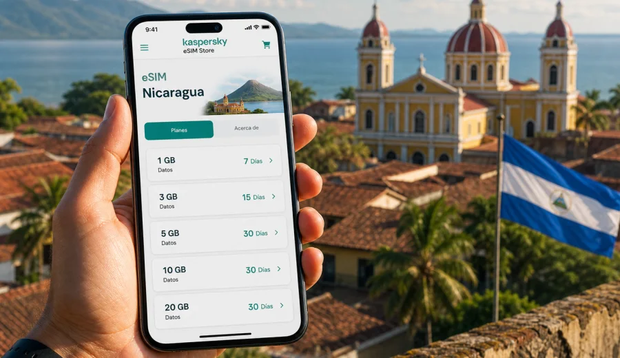 eSIM en Nicaragua: internet para su viaje