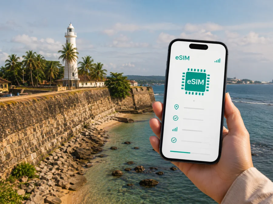 eSIM en Galle: internet móvil para tu viaje
