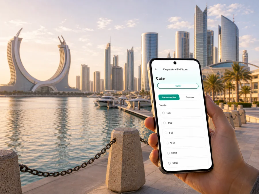 eSIM en Lusail: internet móvil en Catar