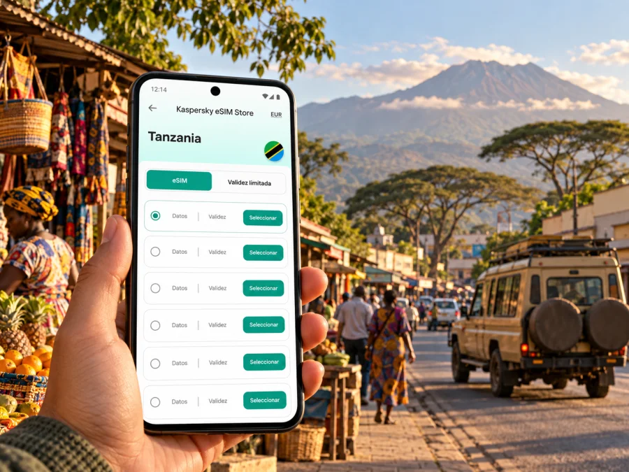 eSIM en Arusha: internet móvil en Tanzania