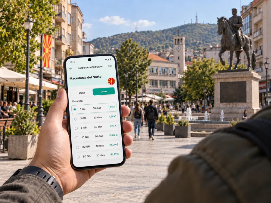 eSIM en Kumanovo: guía de internet móvil