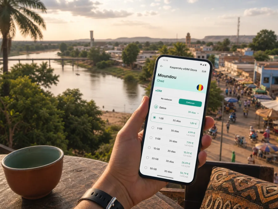 eSIM en Moundou: internet móvil para viajar