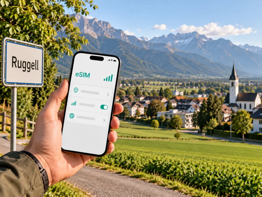 eSIM para Ruggell: internet móvil en su viaje