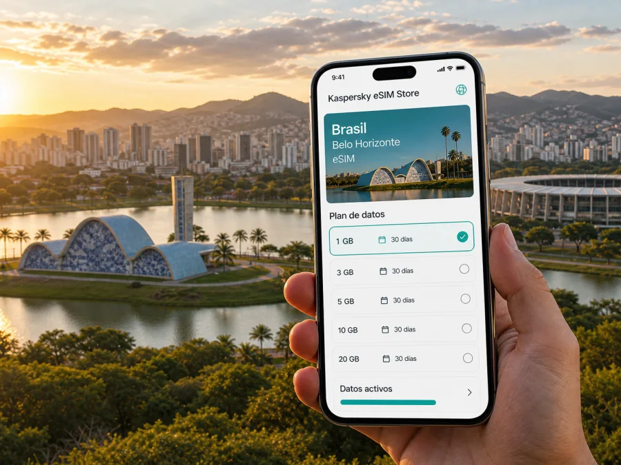 eSIM para Belo Horizonte: internet móvil