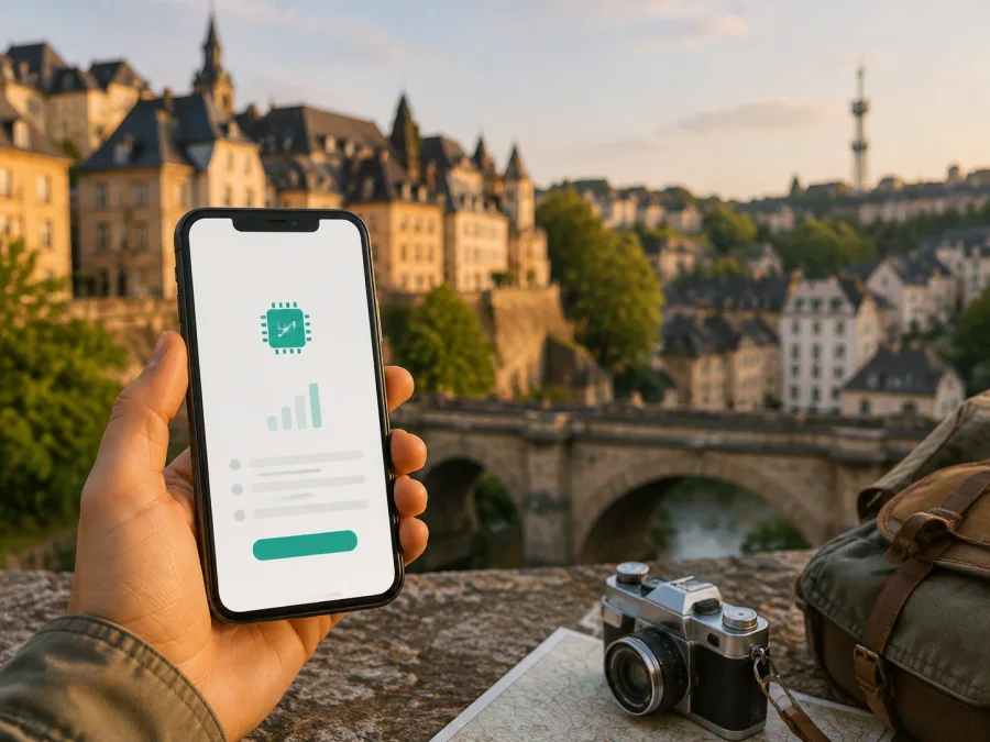 Tango eSIM en Luxemburgo: activación y viaje