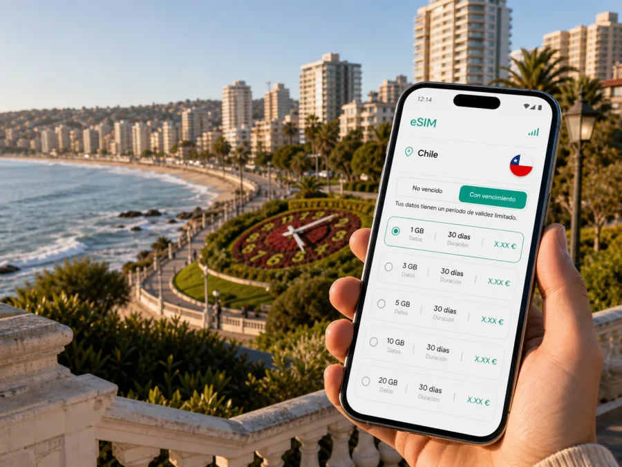 eSIM en Viña del Mar: internet móvil