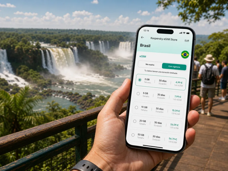Foz do Iguaçu eSIM: internet móvil en Brasil