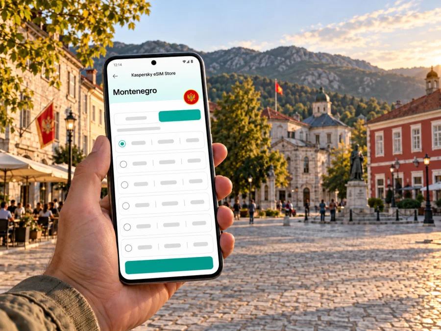 eSIM en Cetinje: internet para viajar por Montenegro