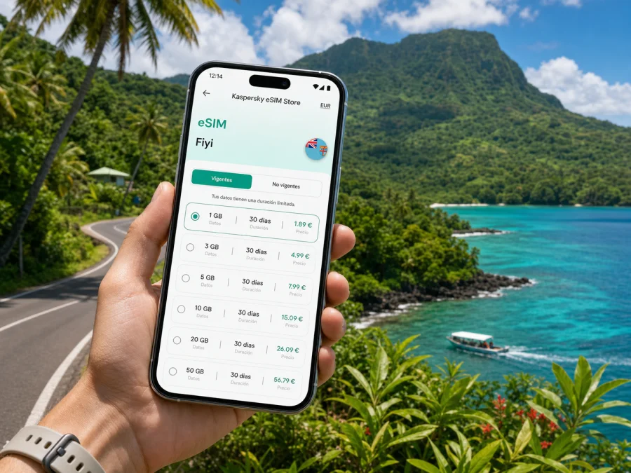 Taveuni eSIM: internet móvil en Fiyi