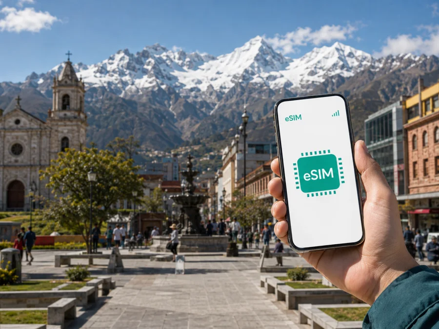 eSIM en Huaraz: internet móvil para su viaje
