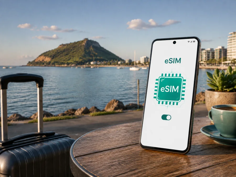 eSIM para Tauranga: internet móvil en Nueva Zelanda
