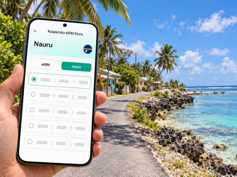 Meneng, Nauru: eSIM e internet móvil para viajar