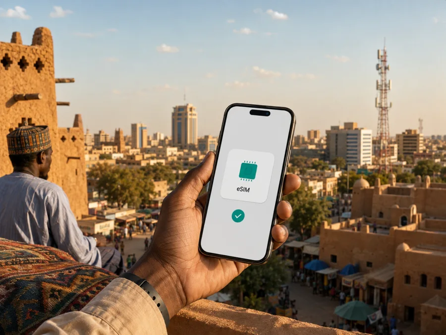 Moov Africa Niger eSIM en Níger: qué comprobar