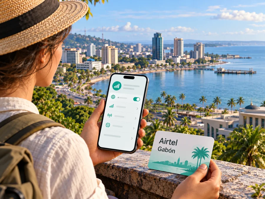 Airtel eSIM en Gabón: qué comprobar