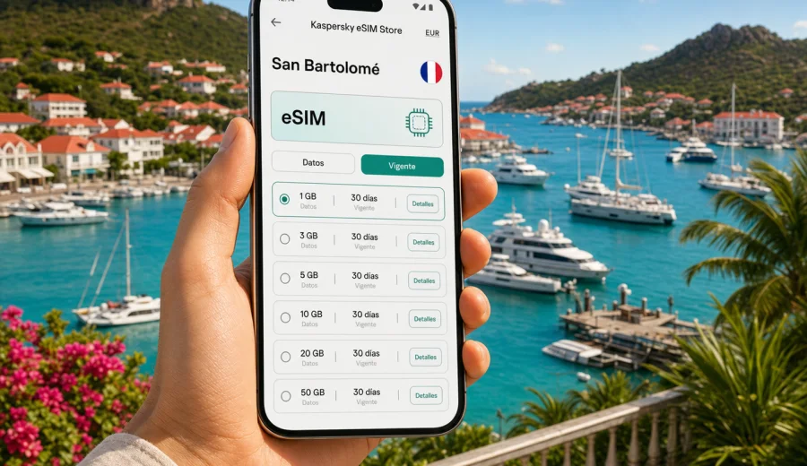 eSIM San Bartolomé: internet y conexión móvil