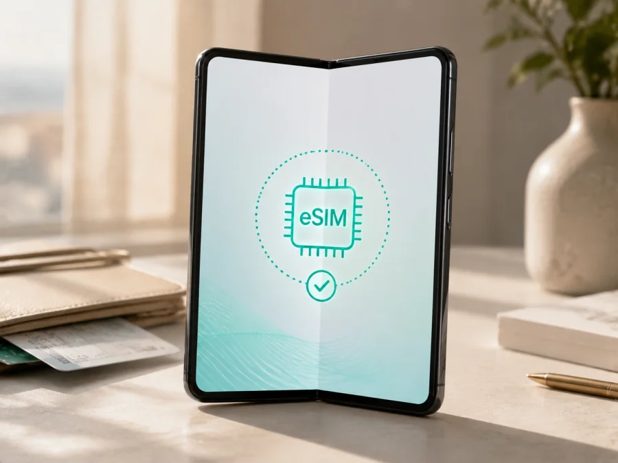 Samsung Galaxy Z Fold2 5G: eSIM y compatibilidad