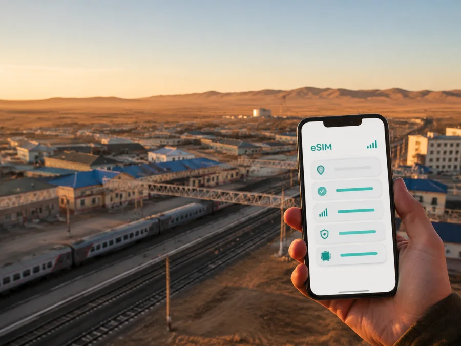 eSIM en Sainshand, Mongolia: internet para viajar