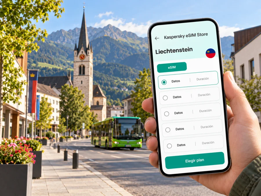 eSIM en Schaan: conexión móvil e internet en Liechtenstein