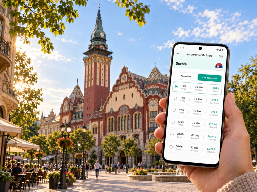 eSIM en Subotica: internet móvil para tu viaje