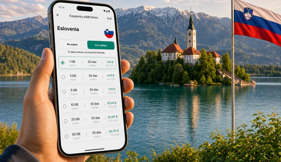 eSIM Eslovenia: internet y conexión móvil